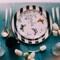 32 Count Monarch Design Elegant Disposable Paper Plates Combo Set Party Supplies 10 In. + 8 In.